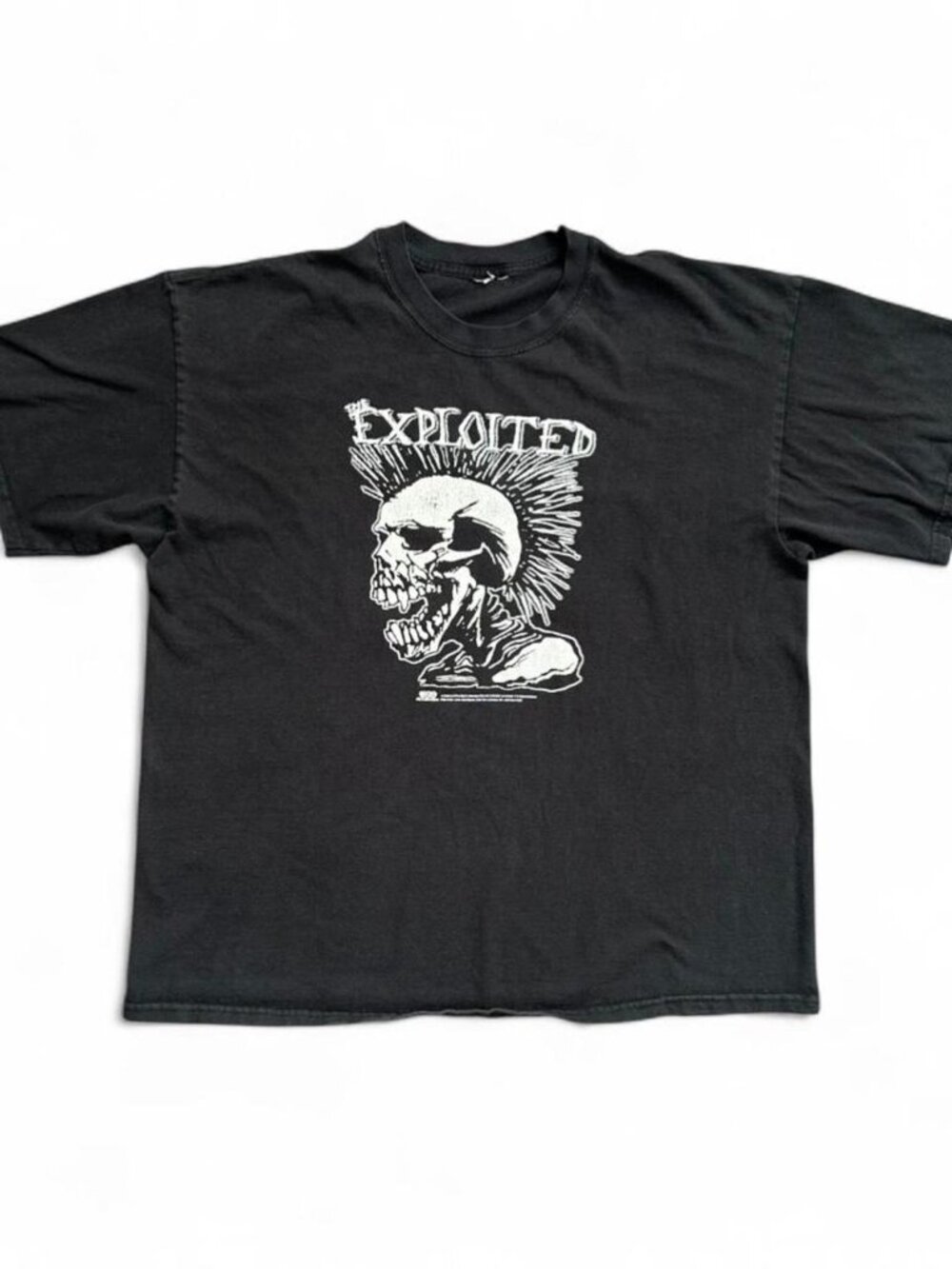 Vintage The Exploited Total Chaos Punk Band T-Shirt Men's XL Artimonde 1998